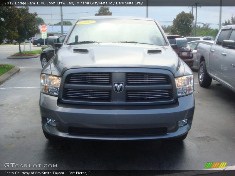 Mineral Gray Metallic / Dark Slate Gray 2012 Dodge Ram 1500 Sport Crew Cab