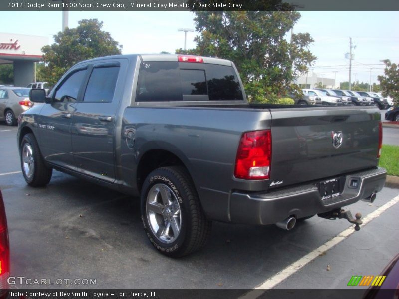 Mineral Gray Metallic / Dark Slate Gray 2012 Dodge Ram 1500 Sport Crew Cab