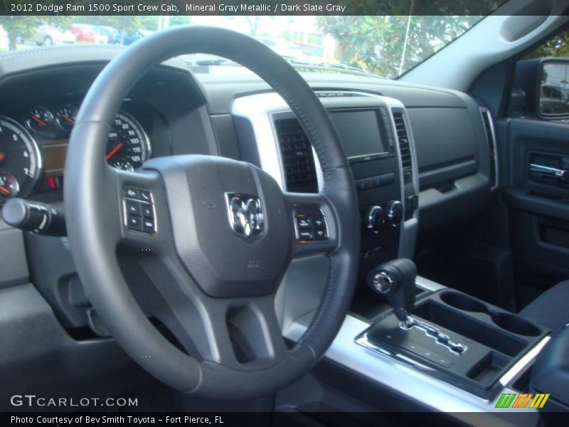 Mineral Gray Metallic / Dark Slate Gray 2012 Dodge Ram 1500 Sport Crew Cab
