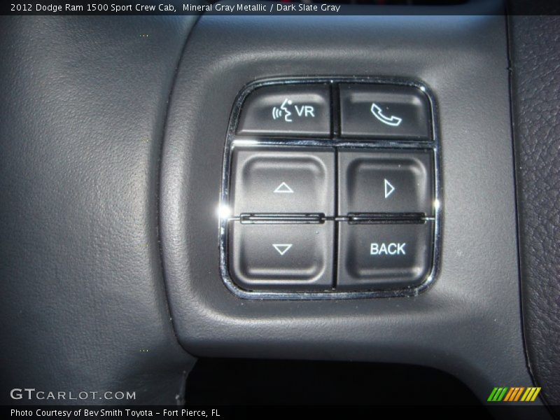 Controls of 2012 Ram 1500 Sport Crew Cab