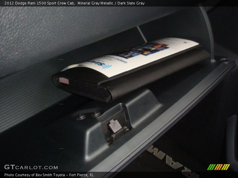 Mineral Gray Metallic / Dark Slate Gray 2012 Dodge Ram 1500 Sport Crew Cab