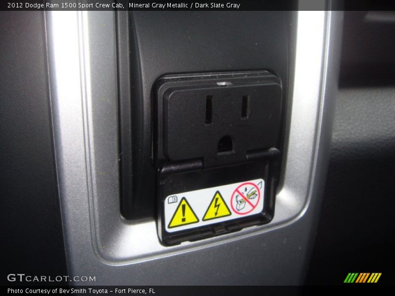 Mineral Gray Metallic / Dark Slate Gray 2012 Dodge Ram 1500 Sport Crew Cab
