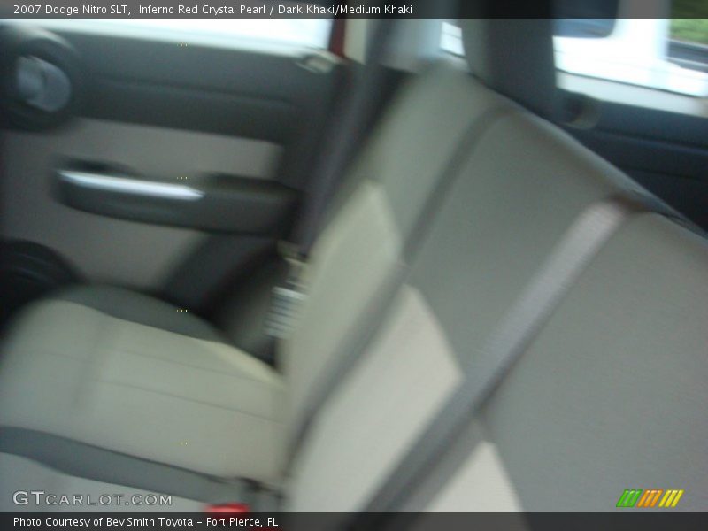 Inferno Red Crystal Pearl / Dark Khaki/Medium Khaki 2007 Dodge Nitro SLT