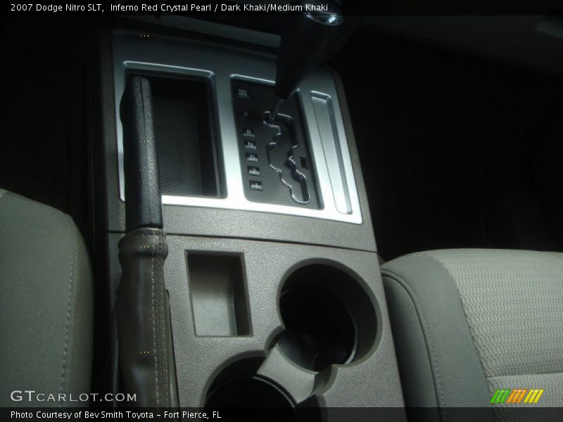 Inferno Red Crystal Pearl / Dark Khaki/Medium Khaki 2007 Dodge Nitro SLT