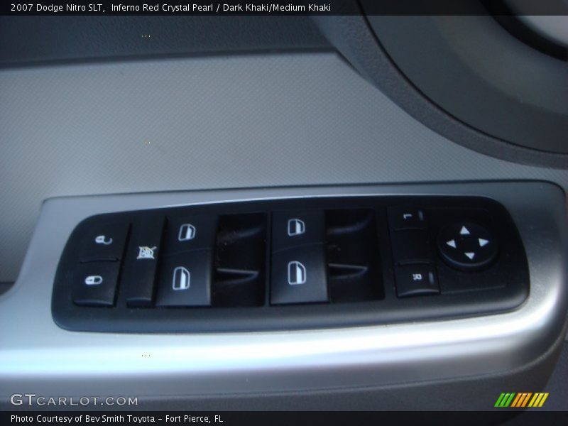 Inferno Red Crystal Pearl / Dark Khaki/Medium Khaki 2007 Dodge Nitro SLT