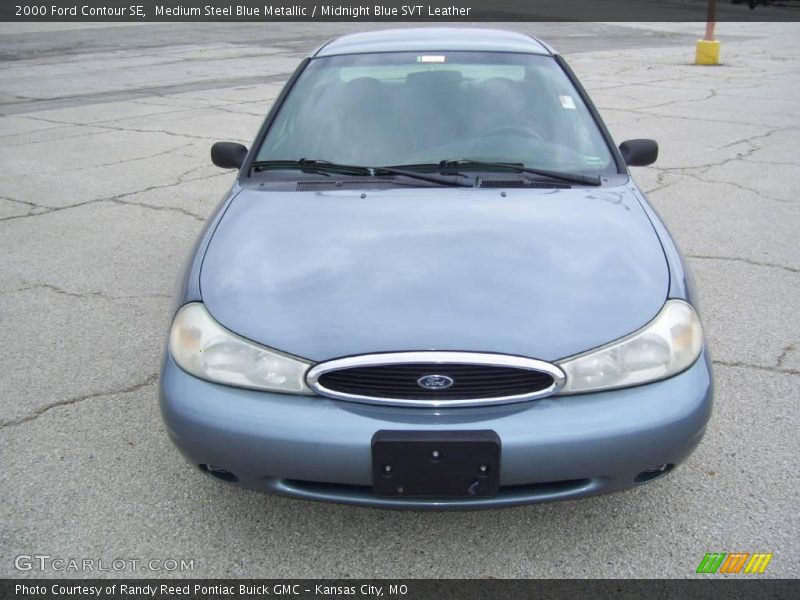 Medium Steel Blue Metallic / Midnight Blue SVT Leather 2000 Ford Contour SE