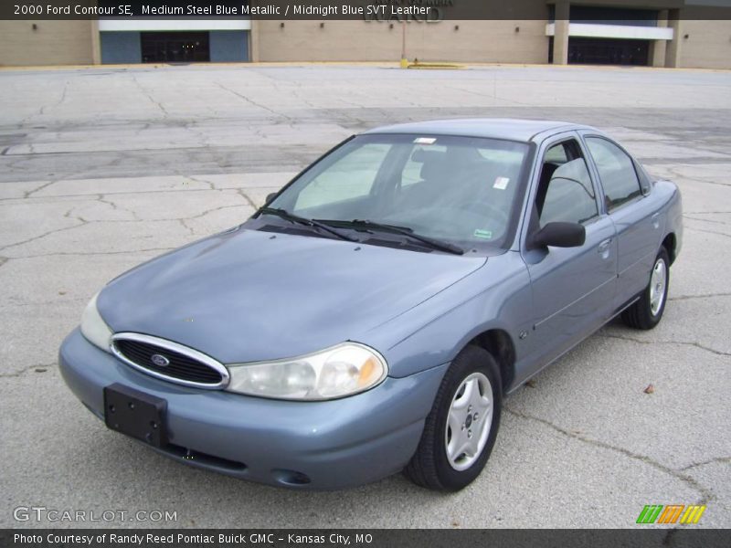 Medium Steel Blue Metallic / Midnight Blue SVT Leather 2000 Ford Contour SE