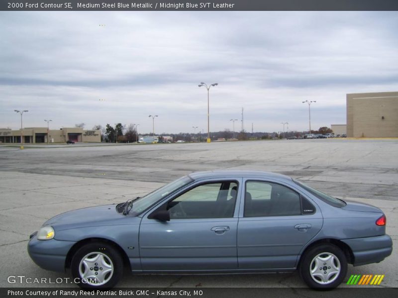 Medium Steel Blue Metallic / Midnight Blue SVT Leather 2000 Ford Contour SE