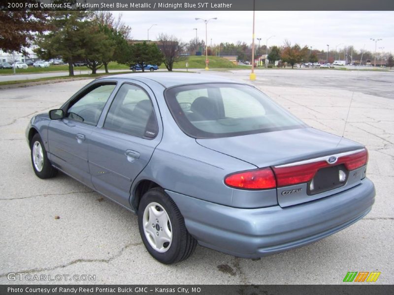 Medium Steel Blue Metallic / Midnight Blue SVT Leather 2000 Ford Contour SE