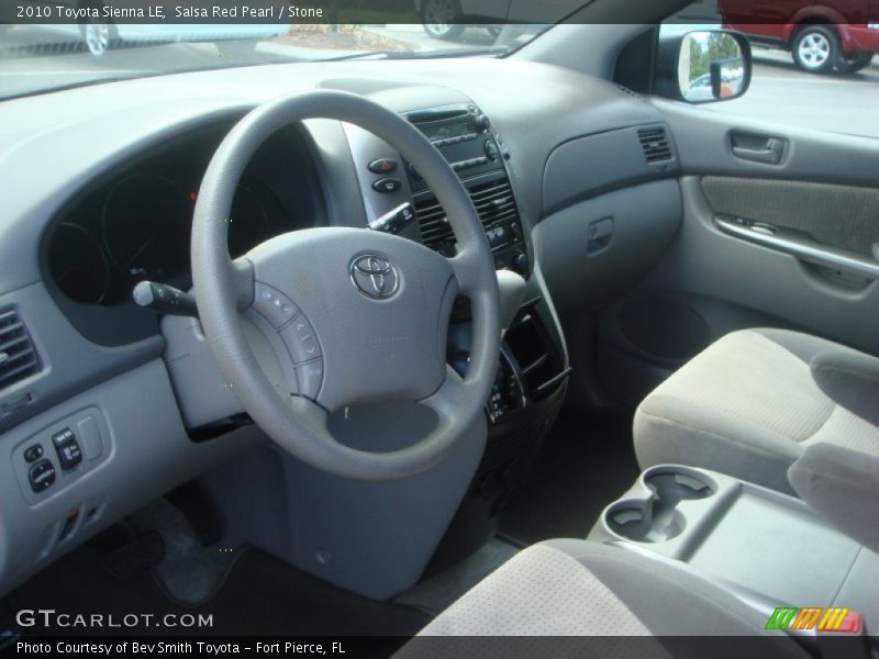 Salsa Red Pearl / Stone 2010 Toyota Sienna LE