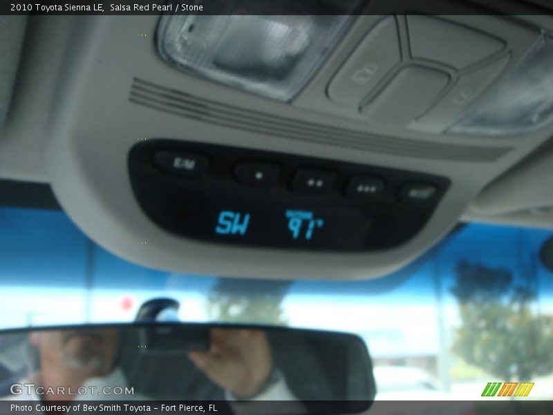 Salsa Red Pearl / Stone 2010 Toyota Sienna LE