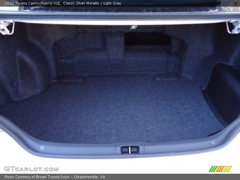  2012 Camry Hybrid XLE Trunk