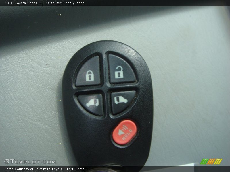 Salsa Red Pearl / Stone 2010 Toyota Sienna LE