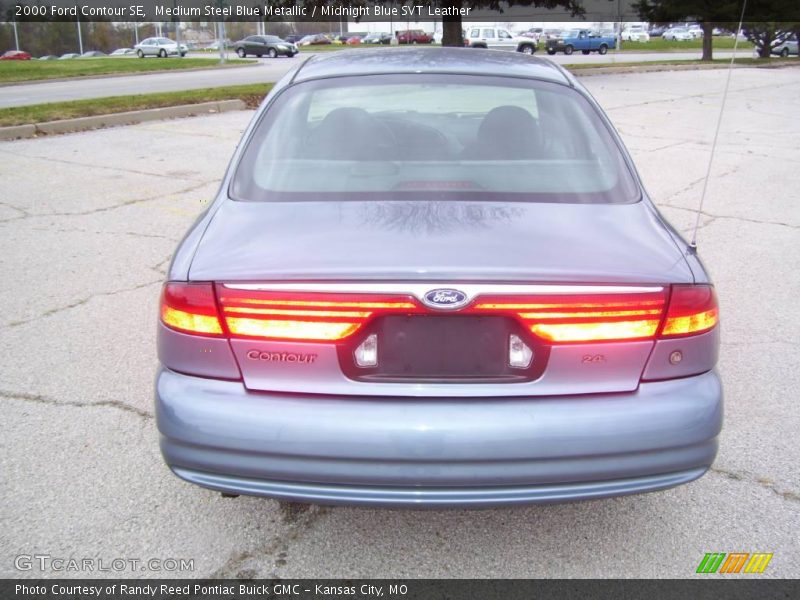 Medium Steel Blue Metallic / Midnight Blue SVT Leather 2000 Ford Contour SE