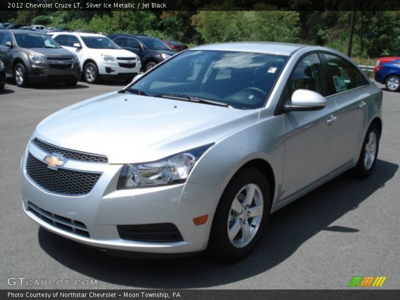 Silver Ice Metallic / Jet Black 2012 Chevrolet Cruze LT