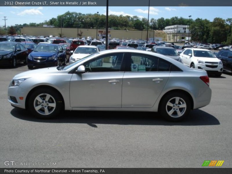 Silver Ice Metallic / Jet Black 2012 Chevrolet Cruze LT