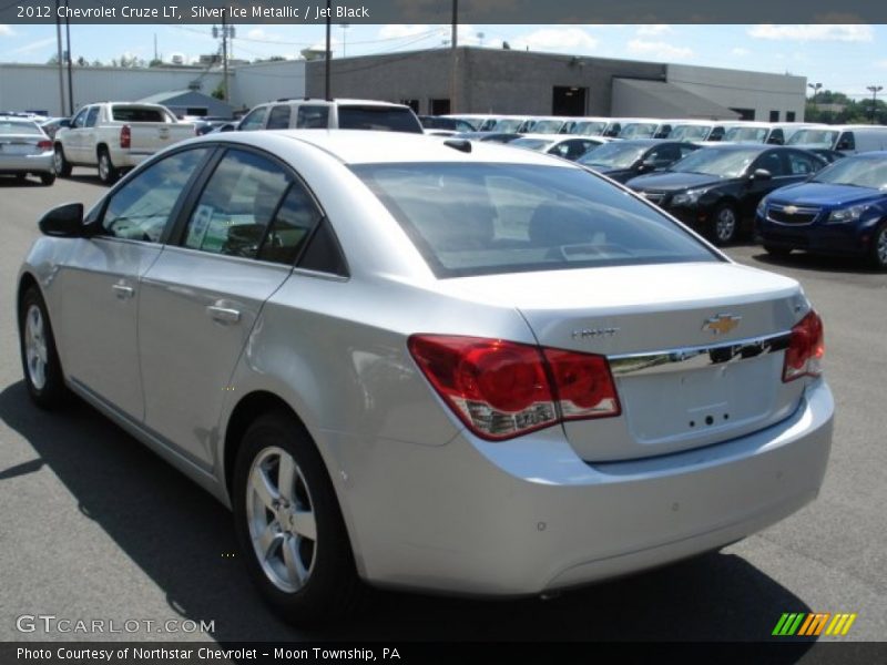 Silver Ice Metallic / Jet Black 2012 Chevrolet Cruze LT