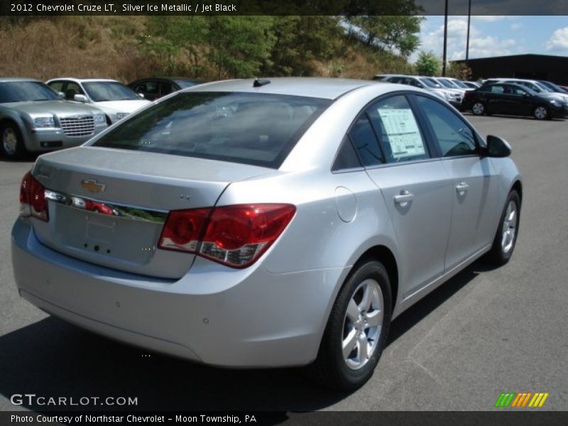 Silver Ice Metallic / Jet Black 2012 Chevrolet Cruze LT