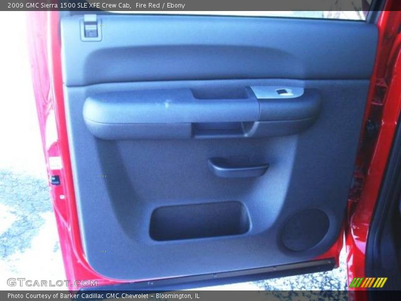 Fire Red / Ebony 2009 GMC Sierra 1500 SLE XFE Crew Cab
