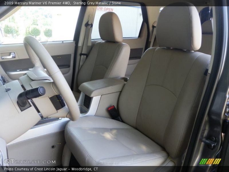 Sterling Grey Metallic / Stone 2009 Mercury Mariner V6 Premier 4WD