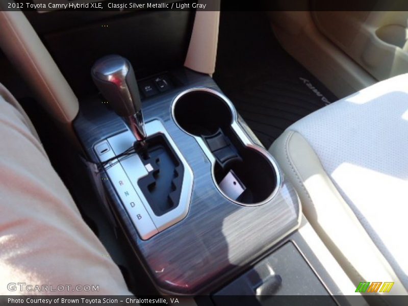 Classic Silver Metallic / Light Gray 2012 Toyota Camry Hybrid XLE