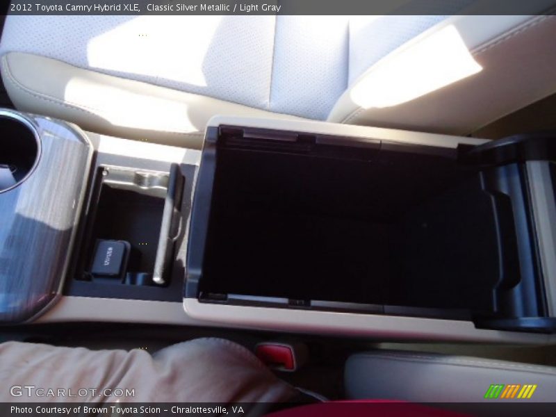 Classic Silver Metallic / Light Gray 2012 Toyota Camry Hybrid XLE