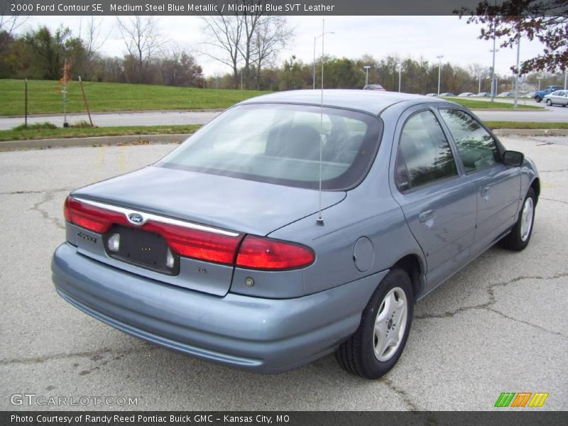 Medium Steel Blue Metallic / Midnight Blue SVT Leather 2000 Ford Contour SE