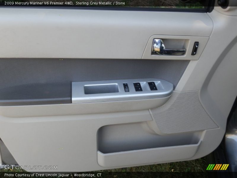 Sterling Grey Metallic / Stone 2009 Mercury Mariner V6 Premier 4WD