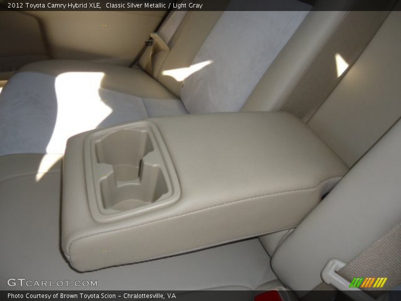 Classic Silver Metallic / Light Gray 2012 Toyota Camry Hybrid XLE