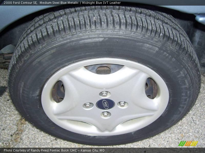 Medium Steel Blue Metallic / Midnight Blue SVT Leather 2000 Ford Contour SE