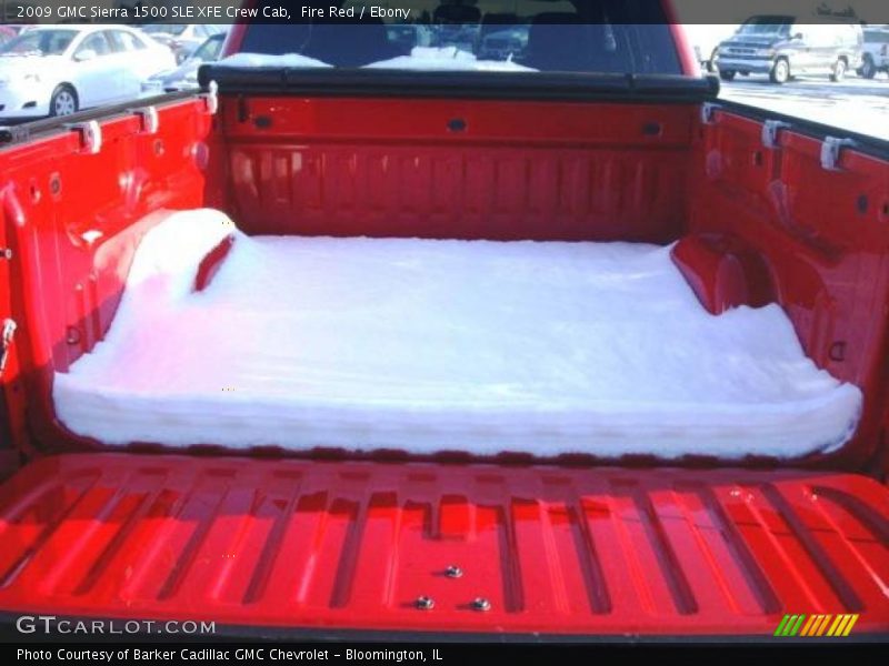 Fire Red / Ebony 2009 GMC Sierra 1500 SLE XFE Crew Cab