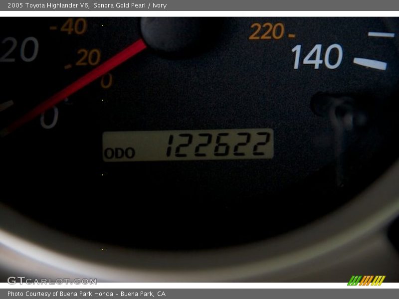 Sonora Gold Pearl / Ivory 2005 Toyota Highlander V6