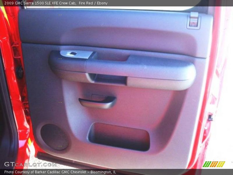 Fire Red / Ebony 2009 GMC Sierra 1500 SLE XFE Crew Cab