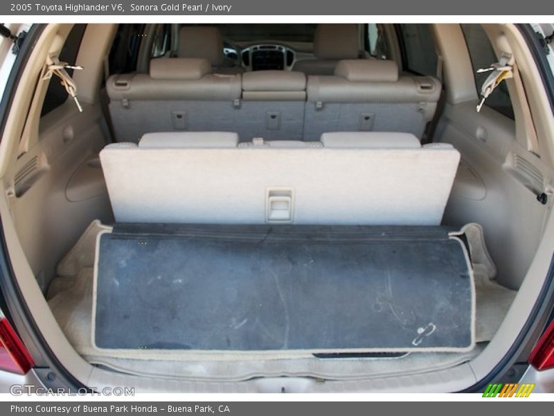 Sonora Gold Pearl / Ivory 2005 Toyota Highlander V6