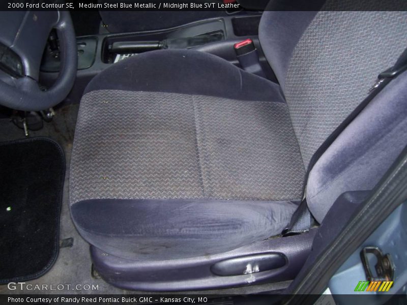 Medium Steel Blue Metallic / Midnight Blue SVT Leather 2000 Ford Contour SE