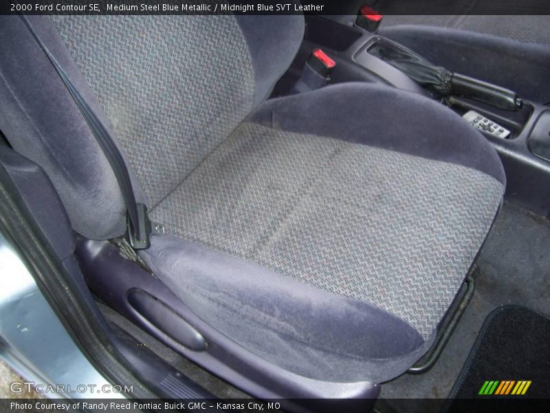 Medium Steel Blue Metallic / Midnight Blue SVT Leather 2000 Ford Contour SE