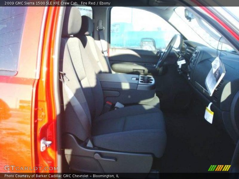 Fire Red / Ebony 2009 GMC Sierra 1500 SLE XFE Crew Cab