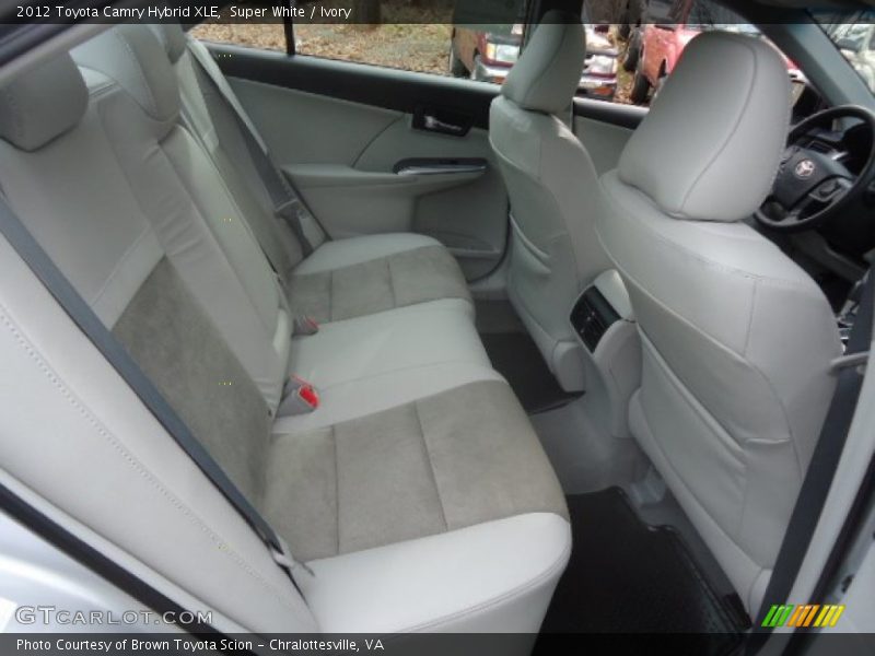 Super White / Ivory 2012 Toyota Camry Hybrid XLE