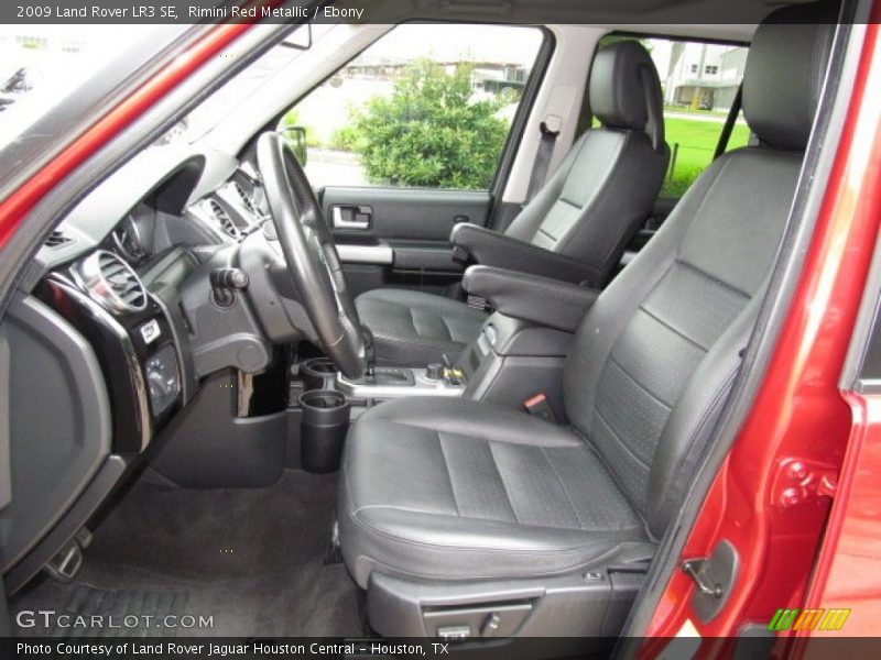 Ebony Interior - 2009 LR3 SE 