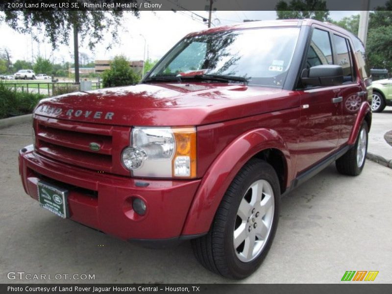 Rimini Red Metallic / Ebony 2009 Land Rover LR3 SE