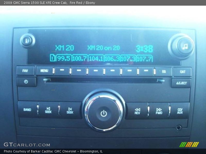 Fire Red / Ebony 2009 GMC Sierra 1500 SLE XFE Crew Cab
