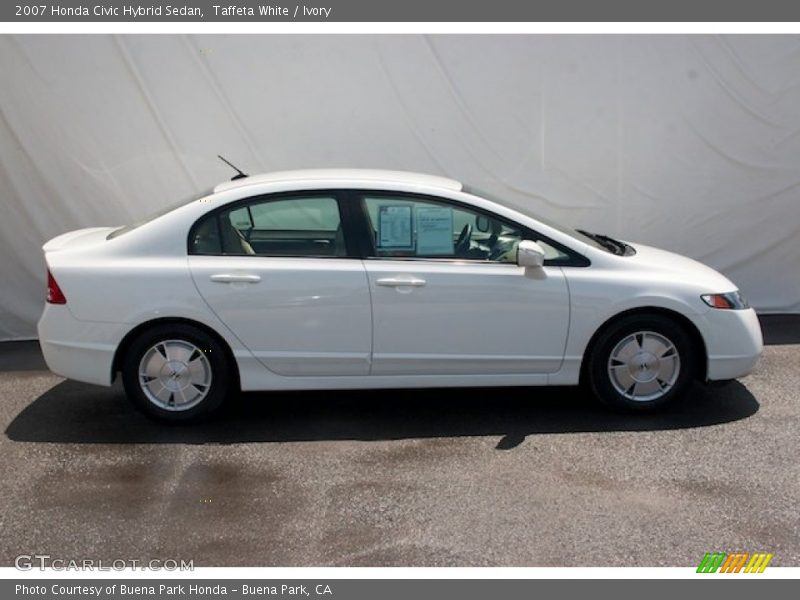 Taffeta White / Ivory 2007 Honda Civic Hybrid Sedan