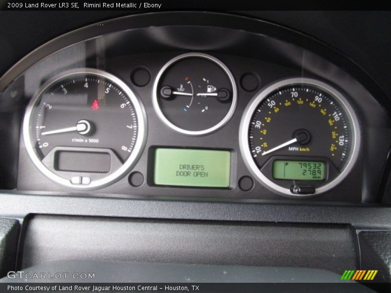 Rimini Red Metallic / Ebony 2009 Land Rover LR3 SE