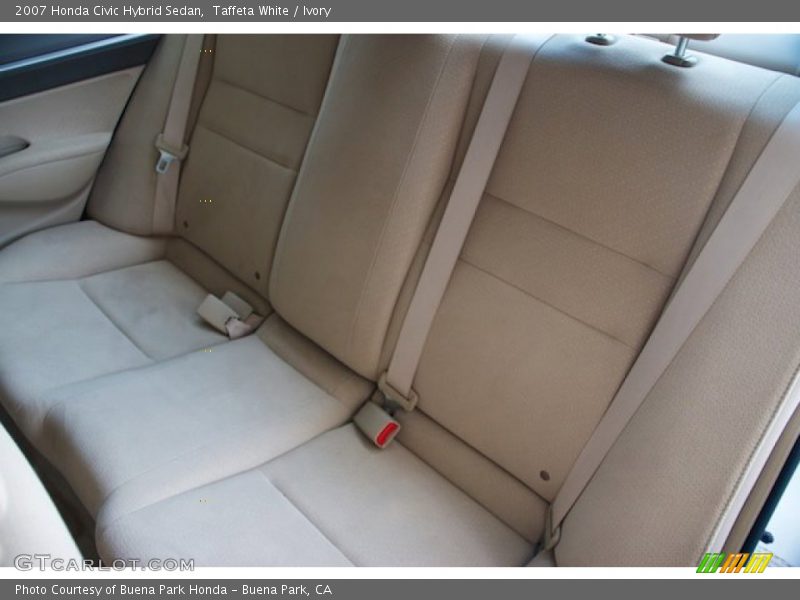 Taffeta White / Ivory 2007 Honda Civic Hybrid Sedan