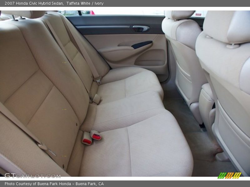 Taffeta White / Ivory 2007 Honda Civic Hybrid Sedan