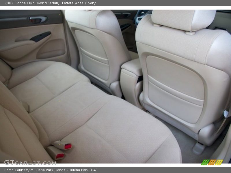 Taffeta White / Ivory 2007 Honda Civic Hybrid Sedan