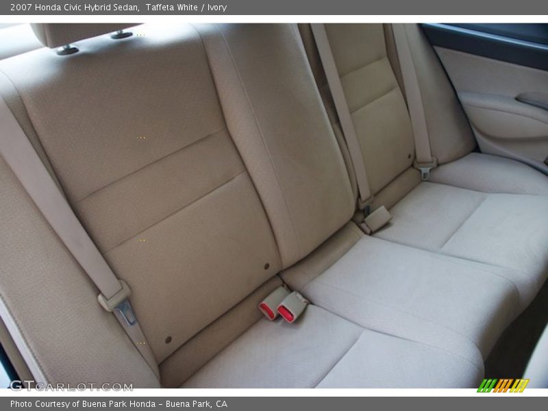 Taffeta White / Ivory 2007 Honda Civic Hybrid Sedan