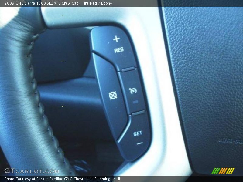Fire Red / Ebony 2009 GMC Sierra 1500 SLE XFE Crew Cab