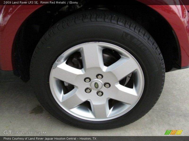 Rimini Red Metallic / Ebony 2009 Land Rover LR3 SE