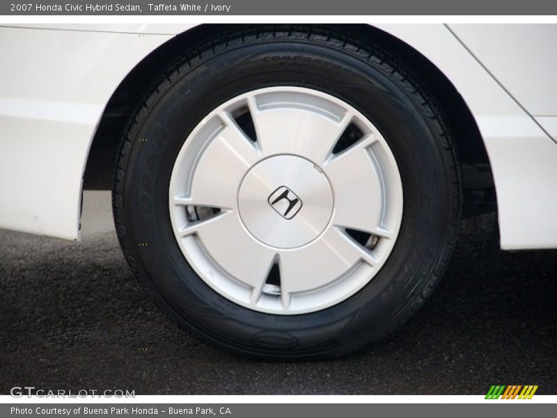 Taffeta White / Ivory 2007 Honda Civic Hybrid Sedan